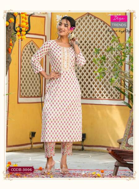 Cotton Candy Vol 3 By Diya Trends Cotton Kurti With Bottom Catalog